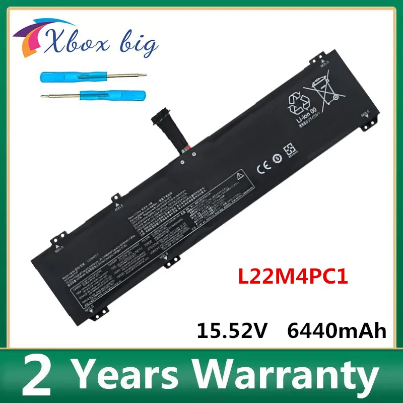 L22M4PC1 Laptop Battery For Lenovo Legion Pro 7 16IRX8 16IRX8H Savior Y9000K 2023 L22D4PC1 15.52V 99.9Wh