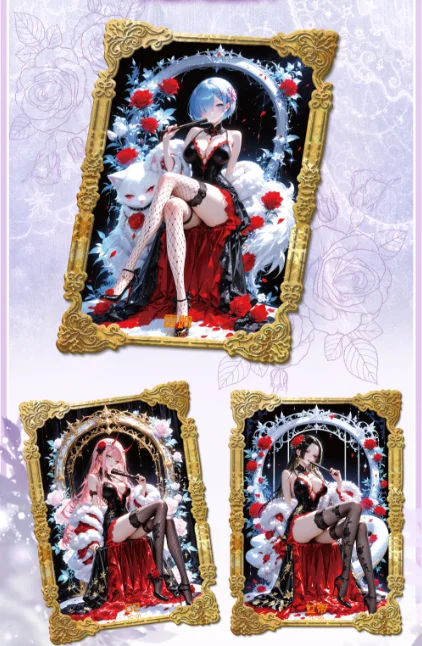 Zaoqu Society Instant Love Anime Girls Trading Cards Premium Goddess Artwork Collection Limited Edition Collector Card Gift