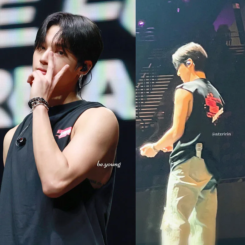 Футболка женская оверсайз с коротким рукавом и надписью «KPOP ATEEZ THE стимуляция: BREAK THE WALL 2023 WORLD TOUR»