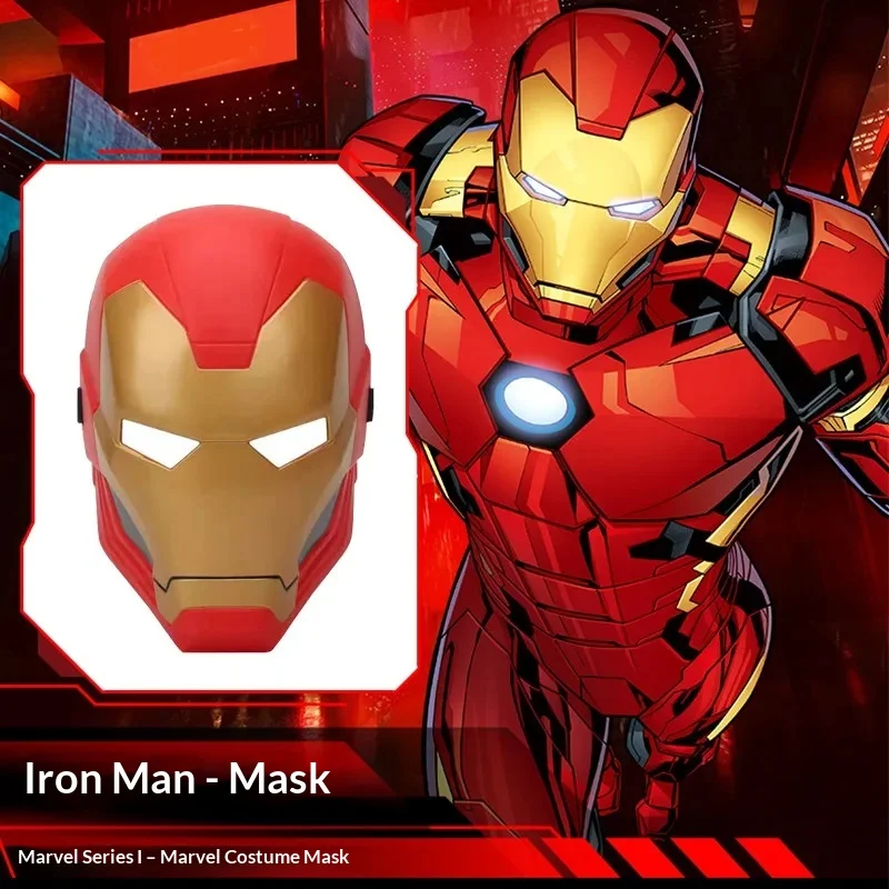New Zhongdong Toy Children'S Mask Marvel Superhero Captain America Spider Man Role Playing Performance Boy Cosplay Costume