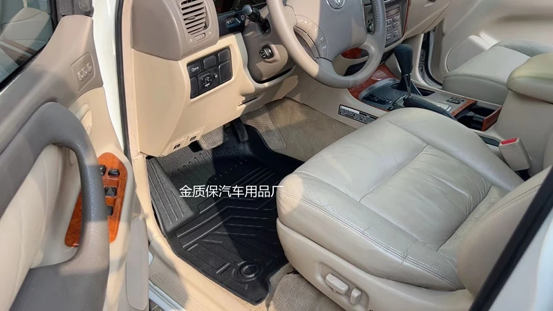 Use for Toyota Land Cruiser LC100 car carpet LC100 car floor foot mats Full Set Fit For LC100 waterproof car floor mats LC100mat