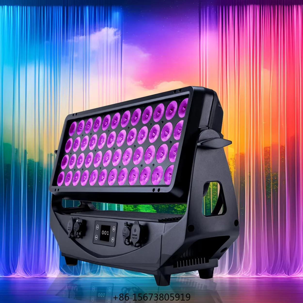 

ACED4820 RGBWALC 6-in-1 Outdoor LED Wash Light | 48x20W | IP65