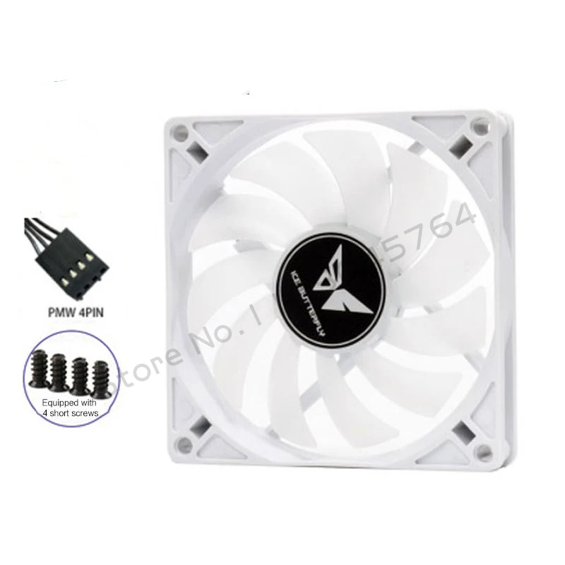 PC Cabinet RGB Fan 9cm Ultra-Thin 9215 9225 15mm 25mm Slim ITX Case Cooler Fans 5V 3Pin ARGB+ 4Pin PWM Control Black White - view 2