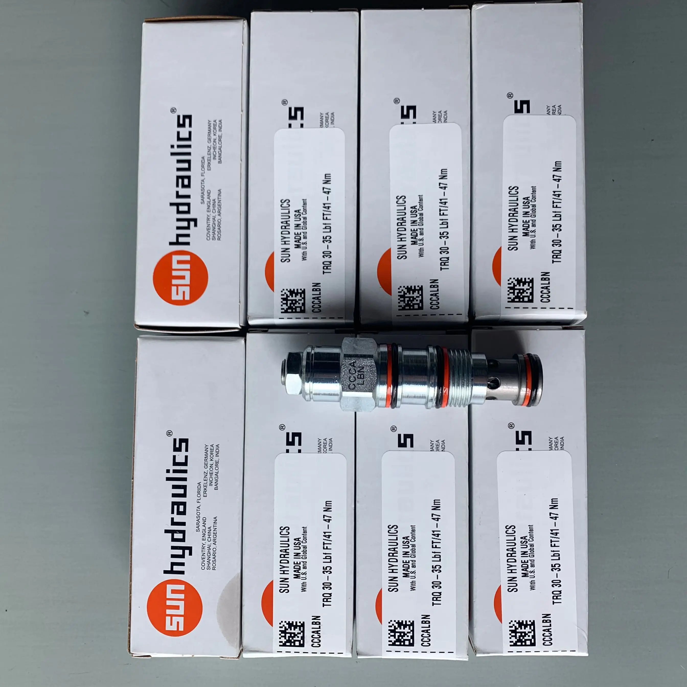 CCCA-LBN CCCALBN CCCA LBN SUN Hydraulics Origin USA Standard Capacity Counterbalance Valve Without pilot Assist SCREW in VALVES