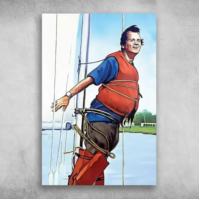p1,Metal Wall Decor Bill Murray What About Bob Sailing Im A Sailor Im Sail Tin Signs Wall Decor for Bars,Restaurants,Cafes Pubs