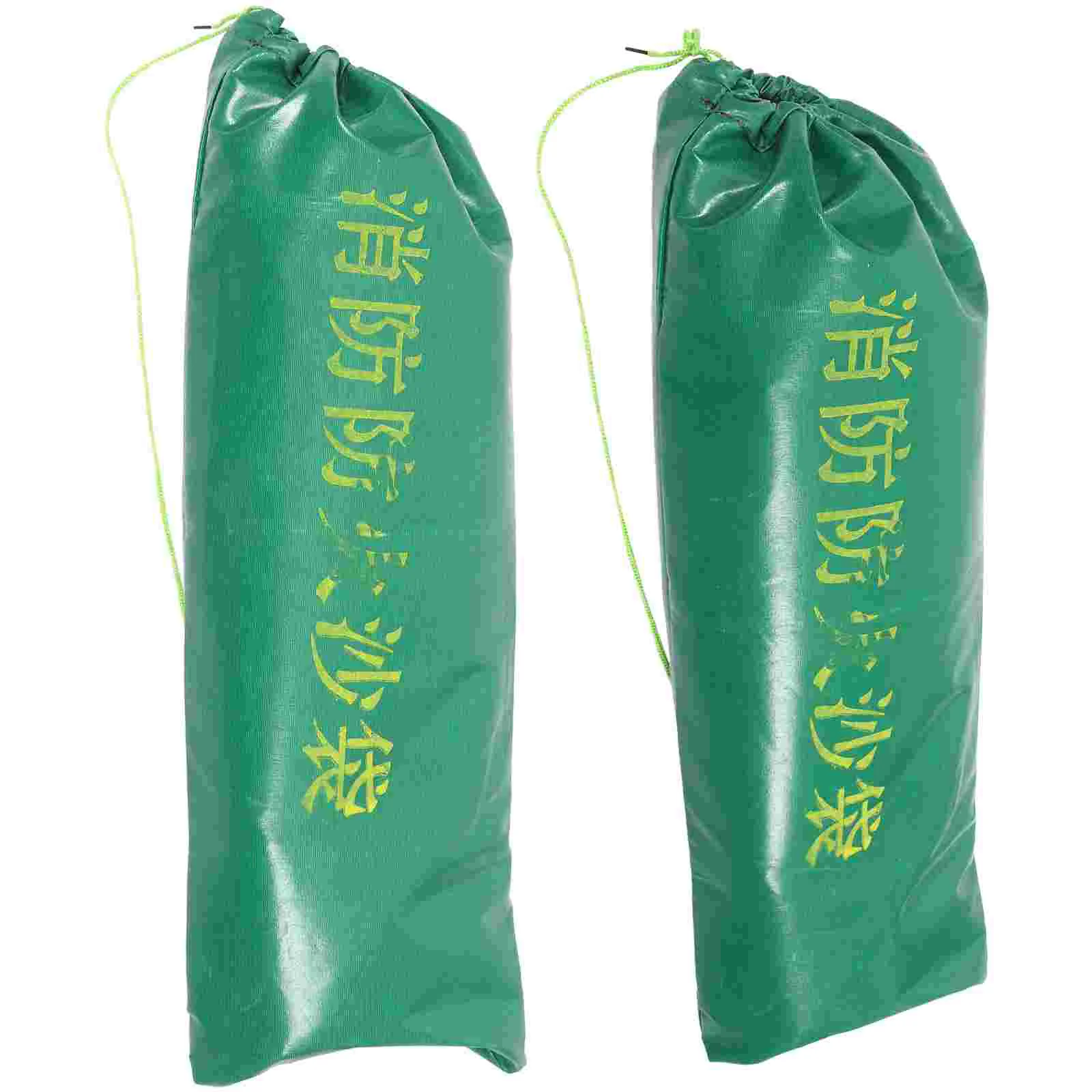 

2 Pcs Sandbags Tent Fireproof for Canopy 7000X3000X100CM Silicone Canvas Gazebo Weights Flood Protection