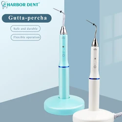 Dental Cordless guttaperca Obturation Pen sistema di riempimento del canale radicolare + 2 punte 3 secondi di riscaldamento rapido fresa per guttaperca dentale