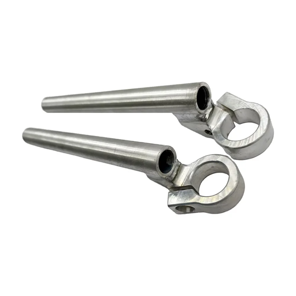 For RS150 motorcycle handlebar made of aluminum alloy featuring ergonomic design and CNC machining for precise fit and comfort