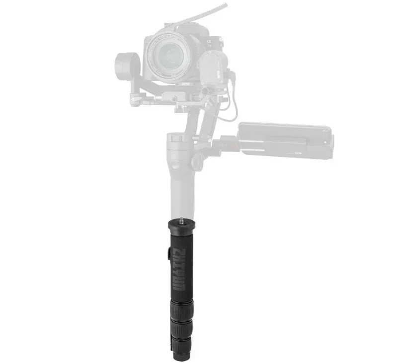 Zhiyun TransMount تلسكوبي صغير Monopod 65 سنتيمتر تمديد القطب ل Zhiyun Weebill مختبر رافعة 3 مختبر كرين 2 زائد مثبت أفقي