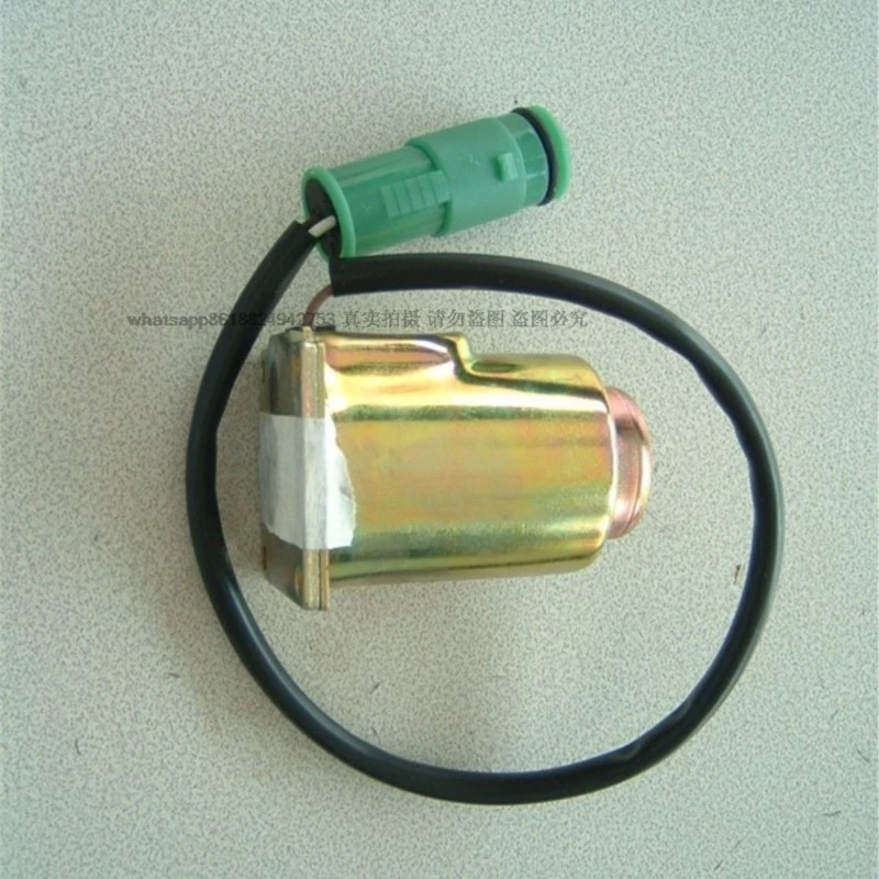 086-1879-N صمام الملف اللولبي الدوار لقطع غيار إصلاح آلات البناء للحفارة CAT كاتربيلر E200B #3