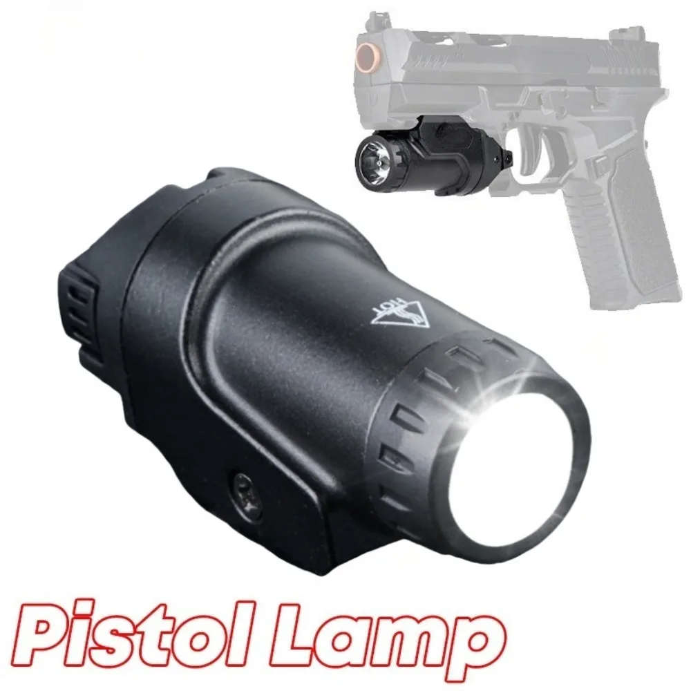 

Тактический светодиодный фонарь-стробоскоп 800 люмен для охоты и тактических операций, совместимый с GLOCK17, 18, 19, для 20-мм планки