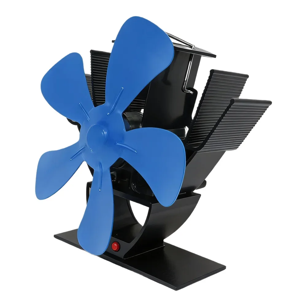 Camping Adventures Heat Powered Fan Ice Fishing Heater Camping Heater Fan Efficient Heat Distribution No Batteries Required