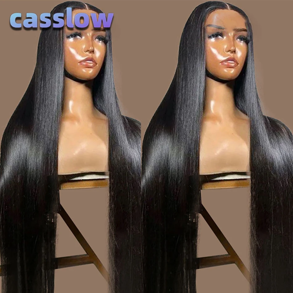 13x4 Hd Lace Frontal Wigs Human Hair Glueless 13x6 Bone Straight Lace Front Wig For Black Women Pre plucked 360 Lace Front Wig