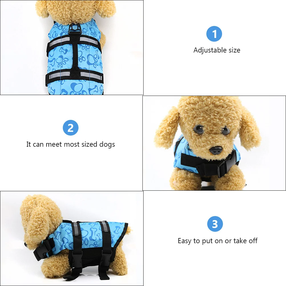 

Suspenders Pet Life Jacket Dog Suit Puppy Breathable Fabric Type: Oxford Cloth Jackets Dogs