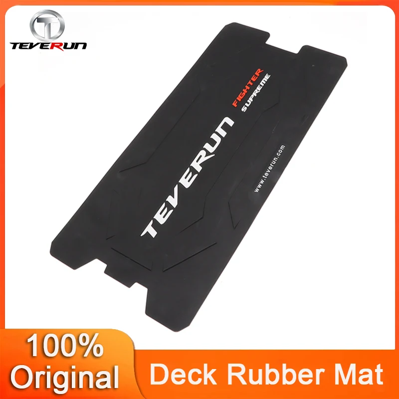 Original Deck Rubber Mat for Teverun Fighter Supreme/Supreme7260R Electric Scooter Deck Silicone Pad Official Accessories