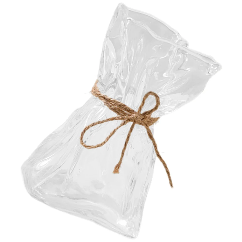 

Irregular Shaped Vase Plant Containers Flower Vases Decorative Clear for Flowers Glass