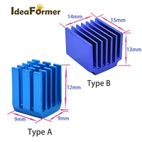 Controlador de Motor paso a paso para impresora 3D, disipadores de calor, bloque de refrigeración, disipador de calor para TMC2100 LV8729 DRV8825, módulos de accionamiento, piezas de impresora 3D