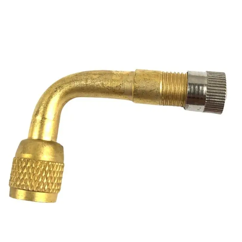 

652F 45 90 135 градусов Удлинители клапанов Латунные адаптеры Универсальные удлинители клапанов для обслуживания колес