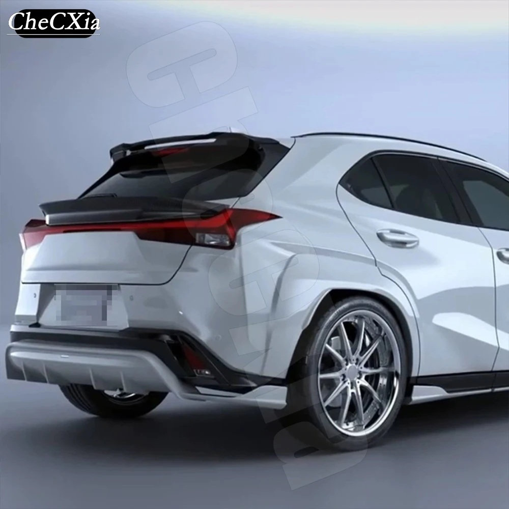

Suitable For 2019-2024 Lexus UX Carbon Fiber Material Rear Spoiler AR Style Luggage Rear Cover Spoiler Tail Wing