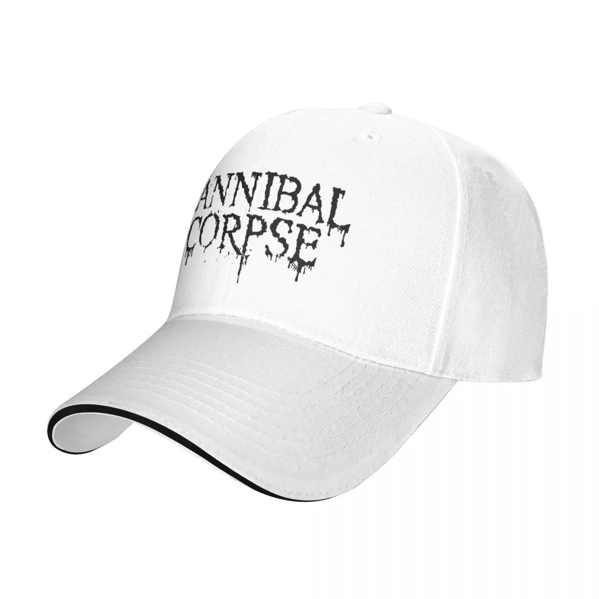 Adult Cannibal-Corpse-Logo Cap Hip-Hop Baseball Cap Snapback Caps Dad Hat Sun Hat Adjustable Sun Hats High Quality