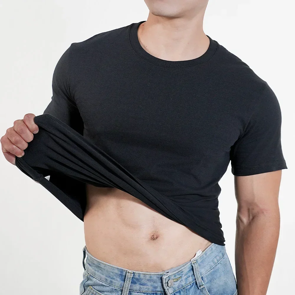 Thumbnail 3 - #28 Latest Mens Plain T-Shirts Offers