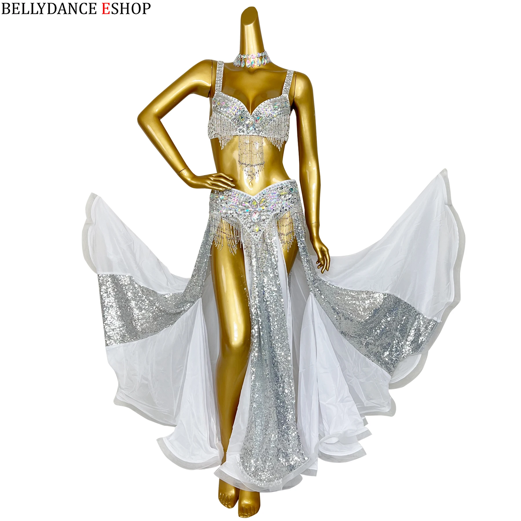 Hot Sale Women Belly Dance Costume Set Professional Stage Performance Clothes Carnival Dancer Costume Wear Bellydance Outfit