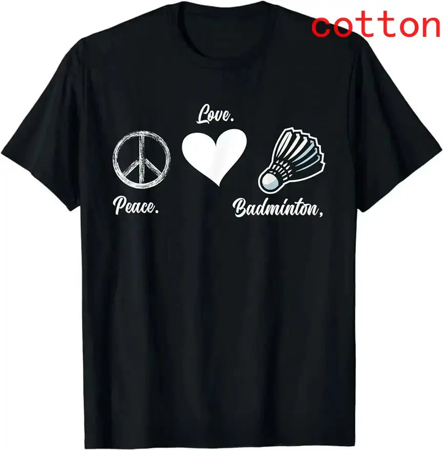 Fun and Stylish Fitness T-shirts for Badminton Enthusiasts, Team Players, Coaches, and Women.Summer Streetwear Graphic T Shirts