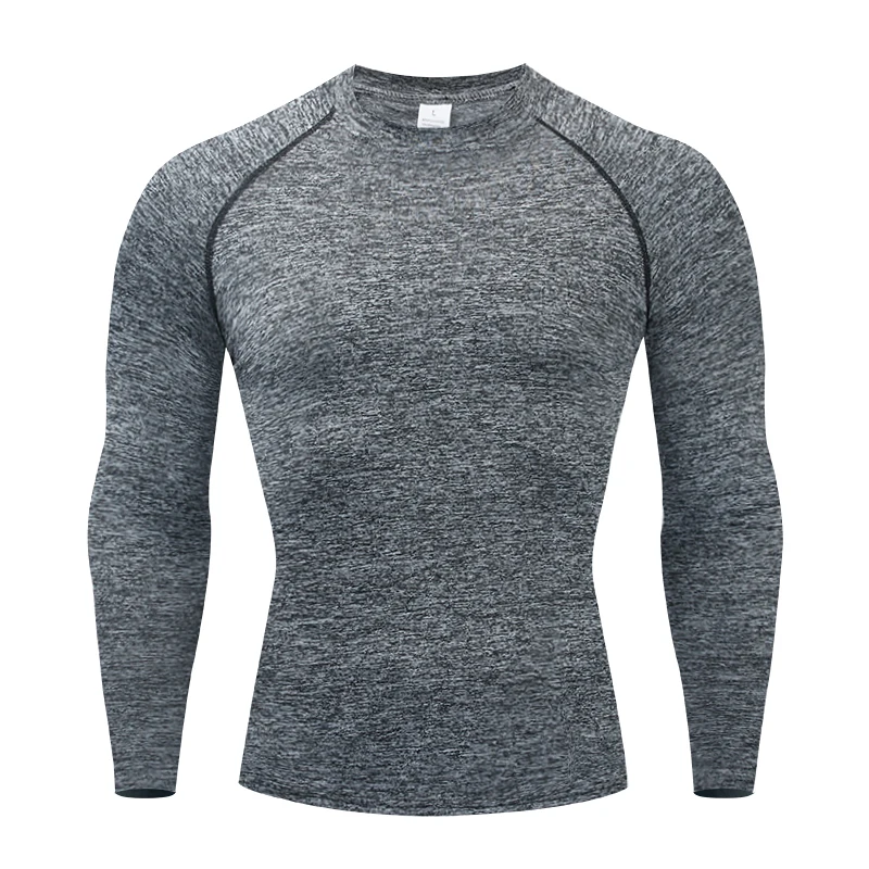 Compression Running T-shirt Fitness Tight Long