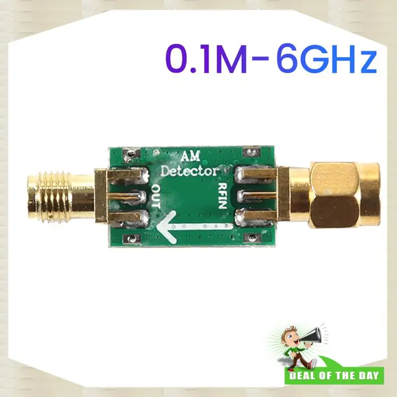 24-Hour Delivery RF Module 0.1M-6Ghz AM Envelope Detector Amplitude Detector Discharge Signal Detection Multifunction Module