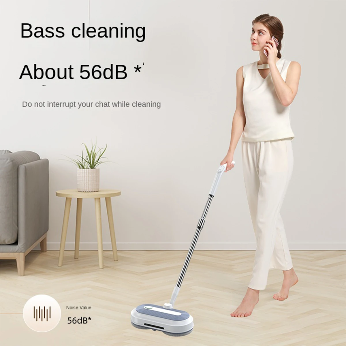 1 electric mop vacuum cleaner, Easy To Operate, Suitable For Home Dormitory Office And Other Use