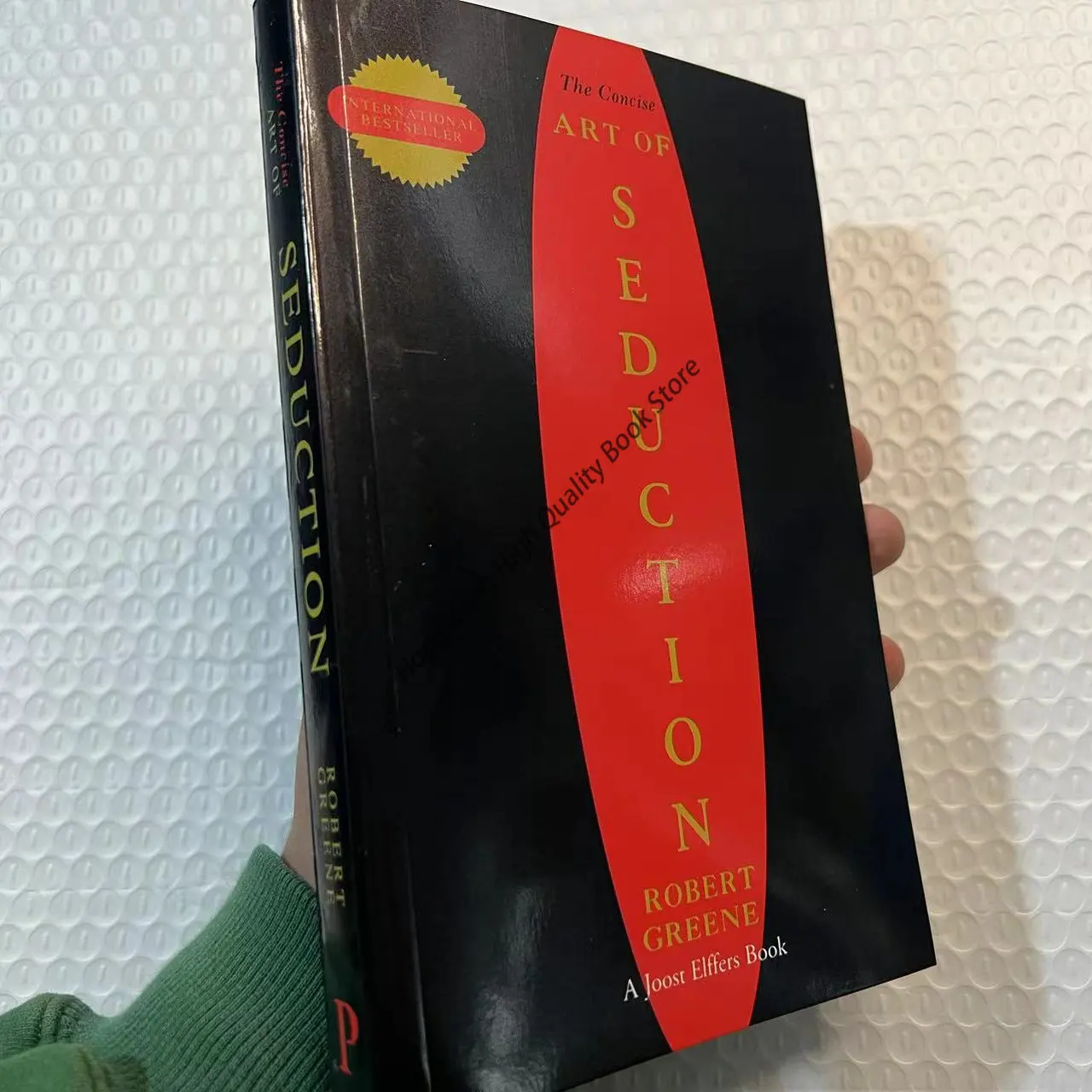 A Arte da Sedução e do Domínio Por Robert Greene International Bestseller Book Inglês Brochura