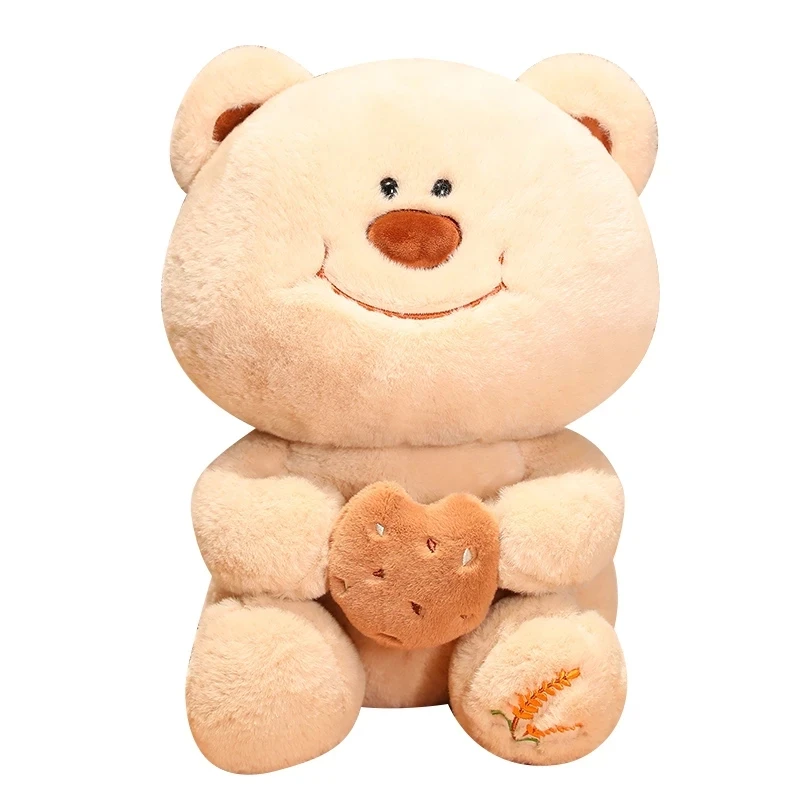 Oso de peluche de algodón para niñas y niños, juguete de peluche de 25-55CM con almohada suave