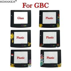 1 stücke Neue Kunststoff Glas Objektiv für GBC Bildschirm Glas Objektiv für Gameboy Farbe Objektiv Schutz W/Klebstoff für GBC Kunststoff objektiv Nintend