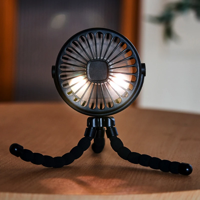 

Fan for Cart Stroller Fans Portable Outdoor Fan Clip On for Baby 500mAh USB Rechargeable Fans Stroller Accessories