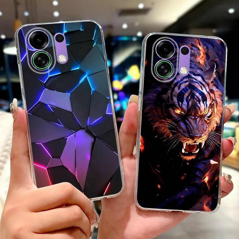 ل ممن لهم K13 توربو برو حافظة التنين الرخام زهرة فراشة Koifish غطاء الهاتف ل ممن لهم K13 K13x كوكه لينة سيليكون واضح فوندا