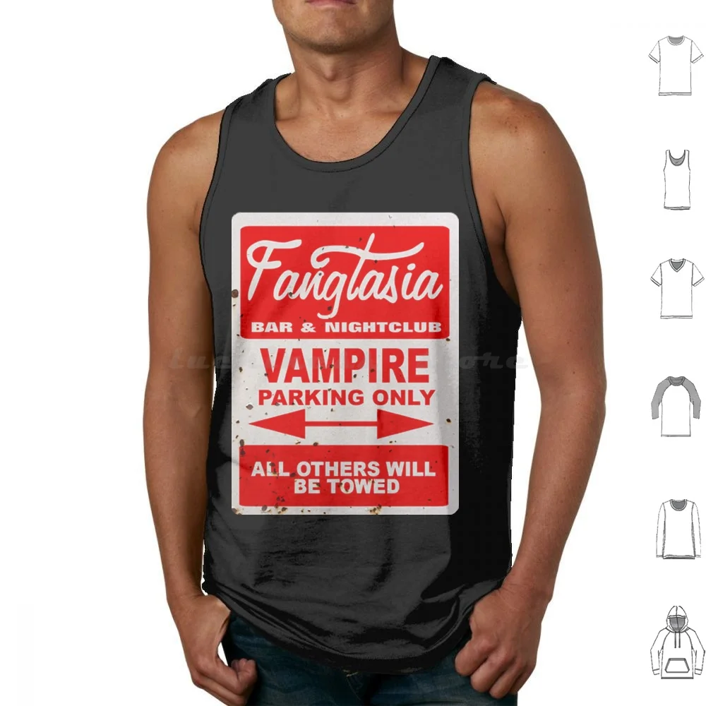 True Blood-- Vampire Parking Only Tank Tops Print Cotton True Blood Trueblood Vampire Vampires Eric Northman Pam De