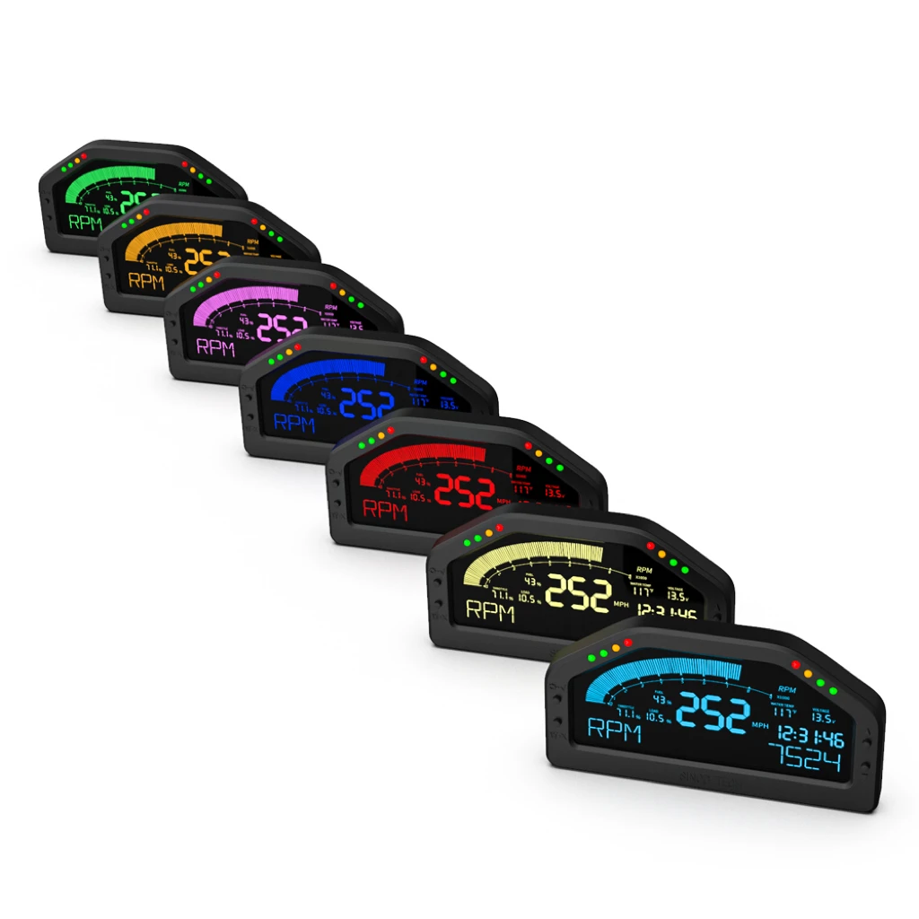 

Car Dash Race Dashboard 7 Color Display OBDll For Blue-tooth Multicolor Screen Gauges DO921