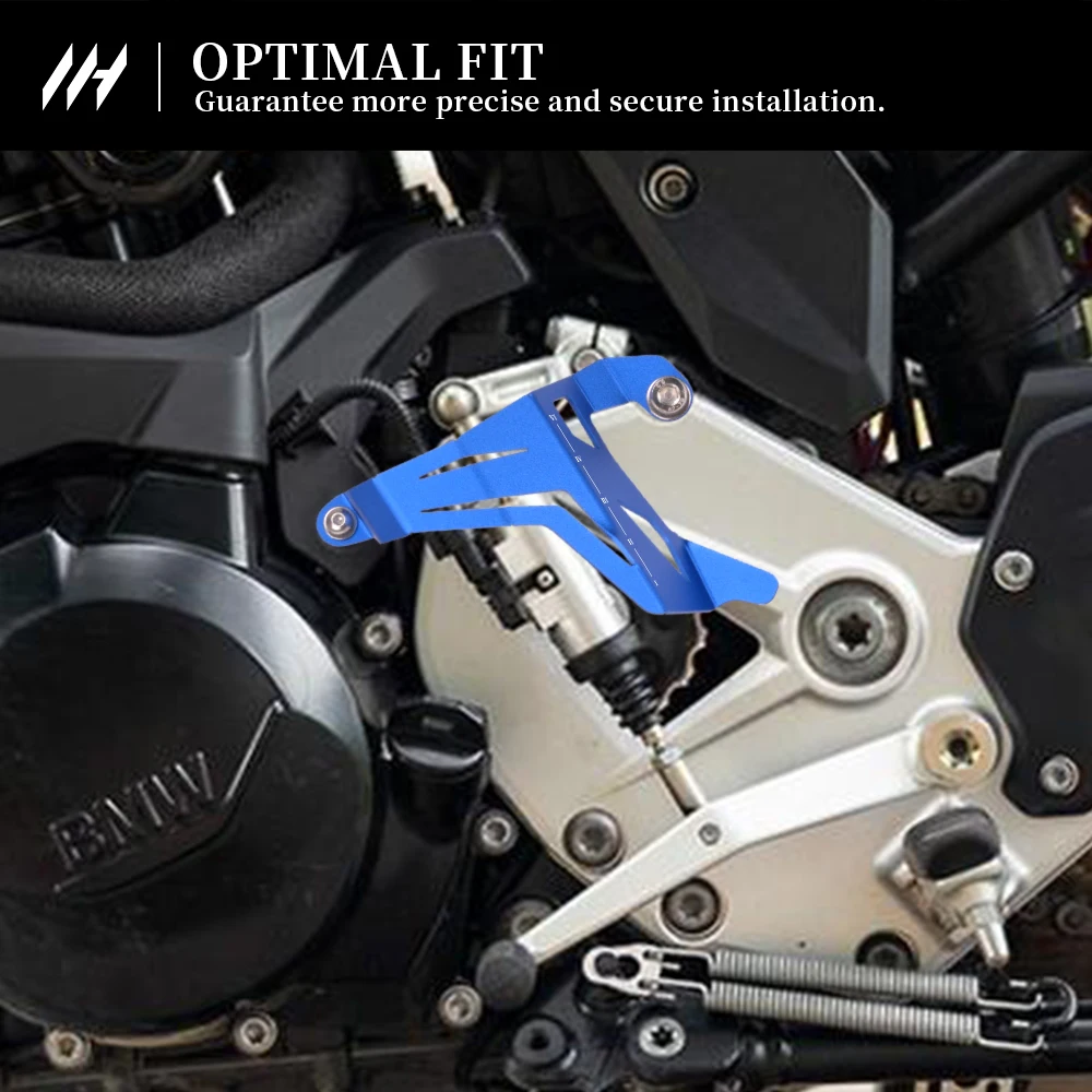 Quickshifter Sensor Guard For F900R F900XR 2020‑2025 2mm Aluminum Plate Bolt On Install Protective Cover Accessories
