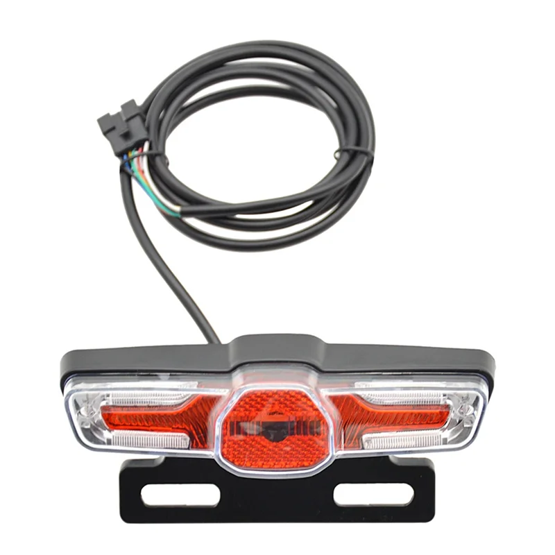 E-Bike Headlight Tail Light Sets Electric Bicycle 24V-48V Light Group Horn Tail Light Brake Light Turn Signal Set