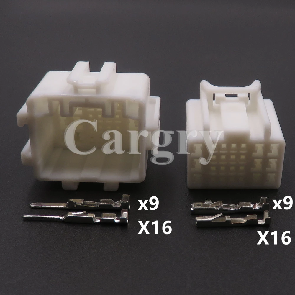 1 Set 25P 7286-8860 7287-8860 AC Assembly Car Connector Assembly Automobile Electric Cable Socket Auto Modification Plug Parts