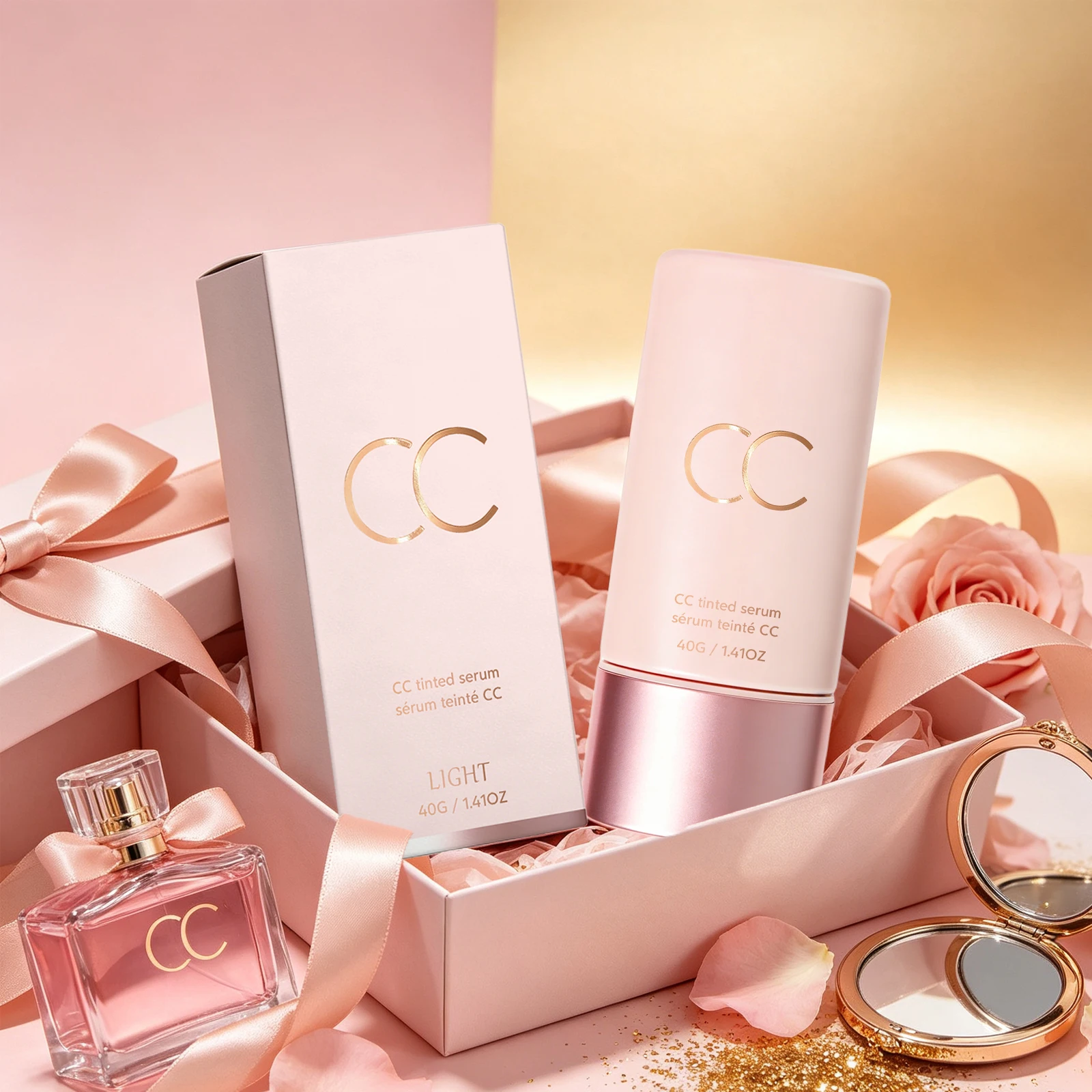 CC Cream Foundation Waterproof Concealer Moisturizing Lasting Brighten Even Skin Tone Korea Original Makeup Lightweight CC Cream