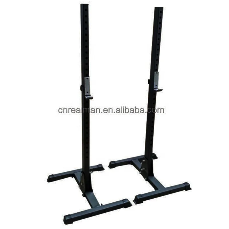 Wholesale Gym Family Fitness Adjustable Multi-function Barbell Rack Dip Squat Rack Stand