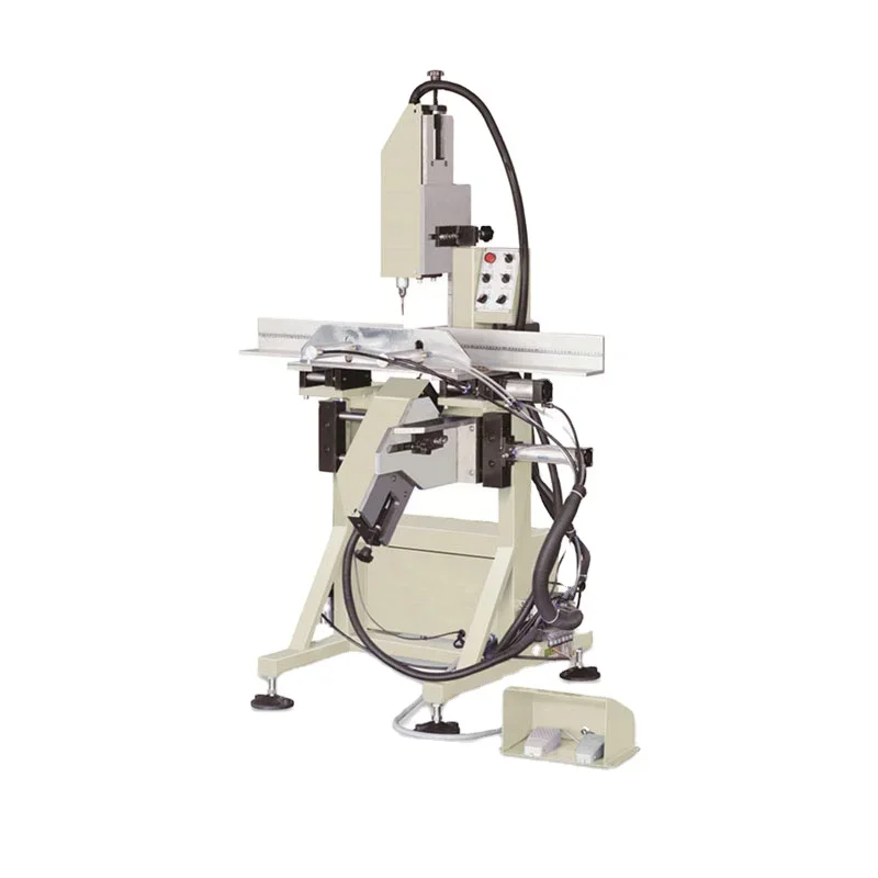 Auto Cutter Changer High Precision PVC Machine Window Making Automatic Water Slot Milling Machine