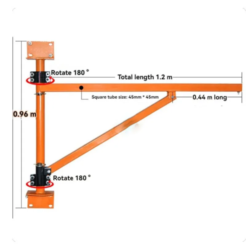 Mini  Electric Hoist Portable Wall Mounted Bracket Household Crane Small Crane Indoor Mini electric Hoist Special Bracket