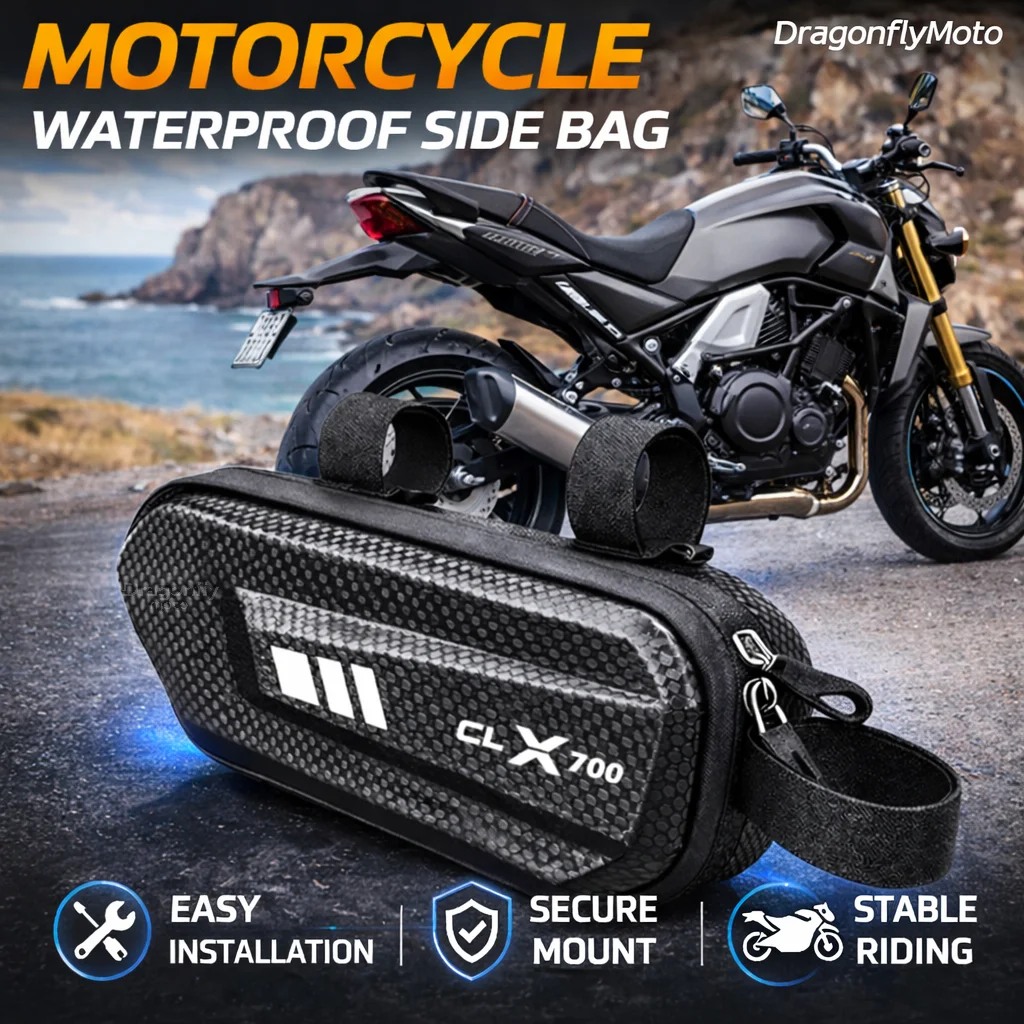 

Большая вместительная боковая сумка для мотоцикла CFMOTO CLX700 700CLX 700 CLX Sport Heritage, водонепроницаемая многофункциональная сумка для хранения вещей