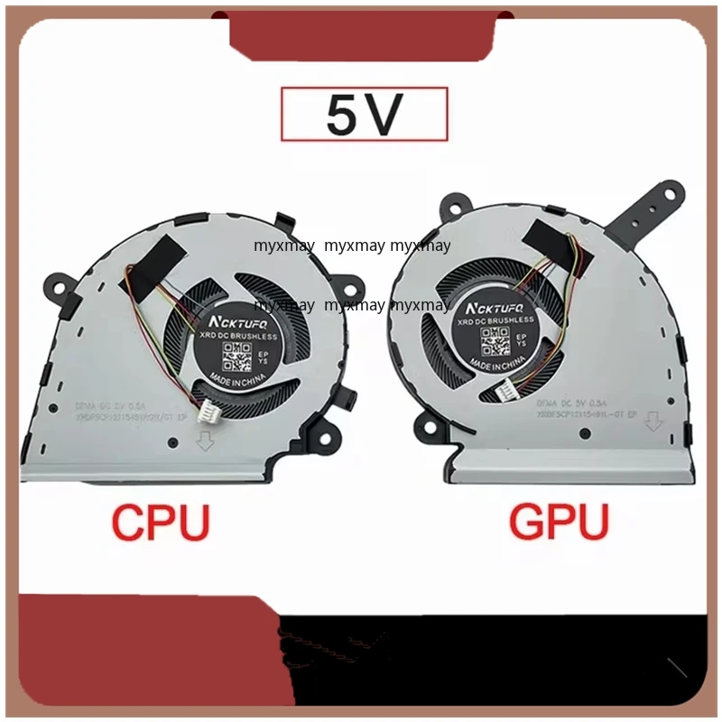 

DC 5V New Laptop Cpu Gpu Fan For Asus ROG Strix G531 G531G G531GT G531GU/GD/GW FLLB 13NR01L0T01111 FLKJ