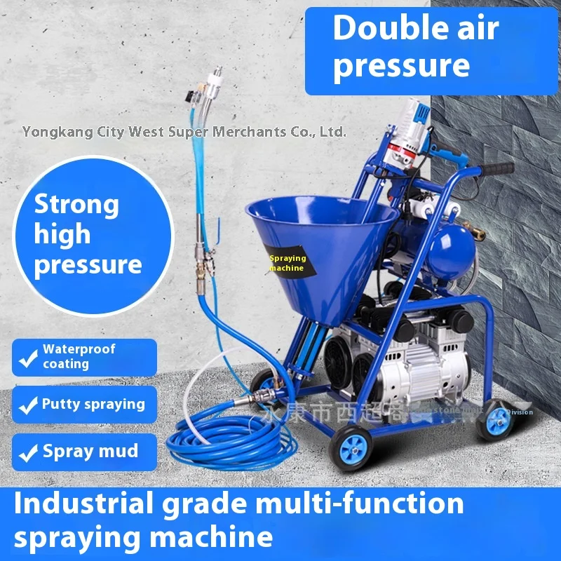 High-Pressure F8 Electric Spray for Waterproof Coating Grouting Slurry Paint-Polyurethane Cement Putty Machine