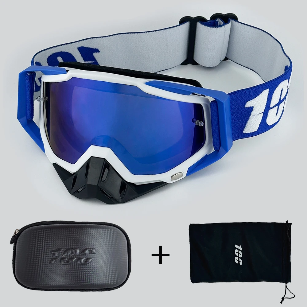 

Motorcycle Goggles 100 Cycling Glasses Outdoor Off-Road Ski Sport MX ATV Dirt Bike Racing Glasses Motocross Goggles Bike Google