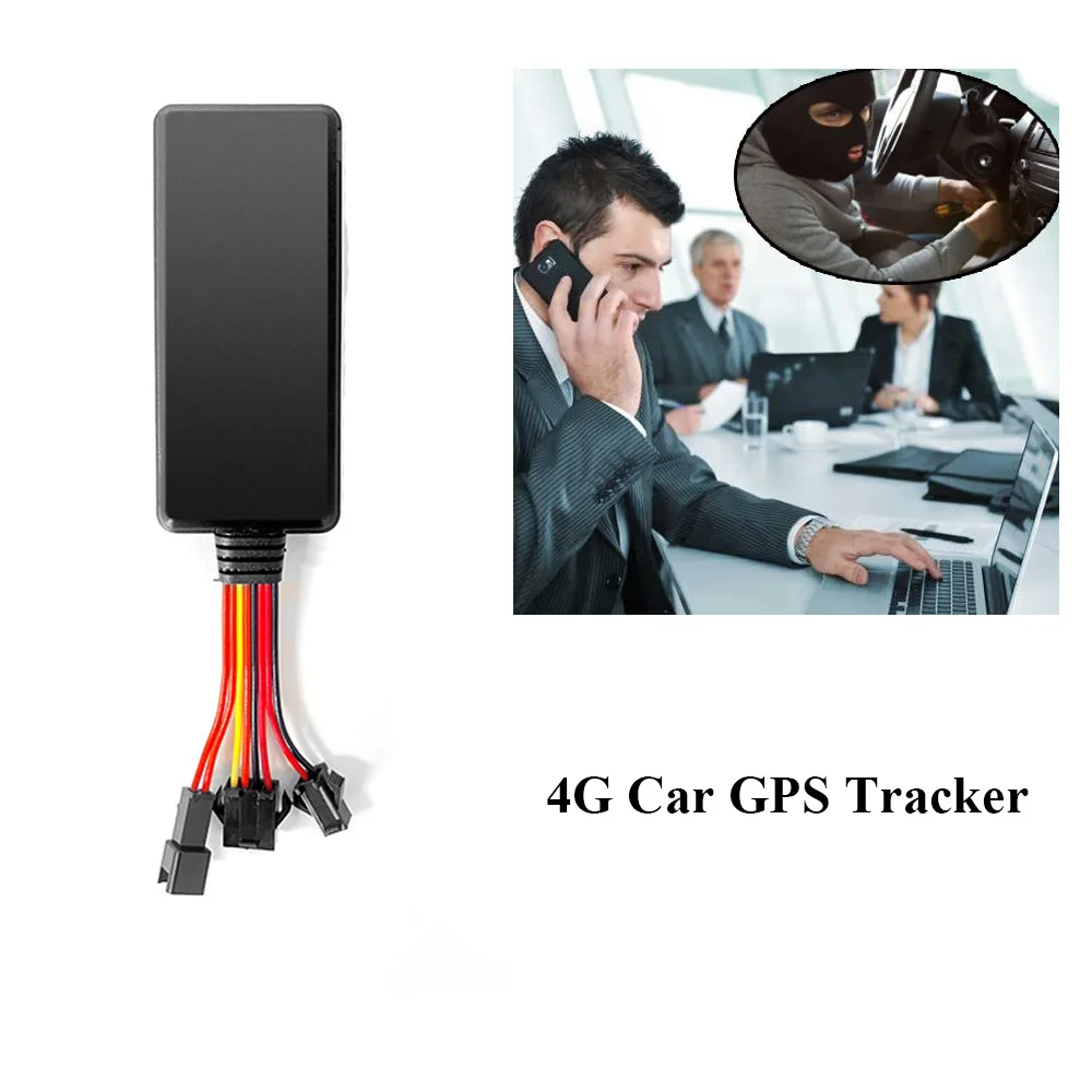 

4G Car GPS Tracker Real Time Anti-Lost Locator Positioner With Emergency SOS Alarm Remote Control Bike Motorcycle Kids Tracker