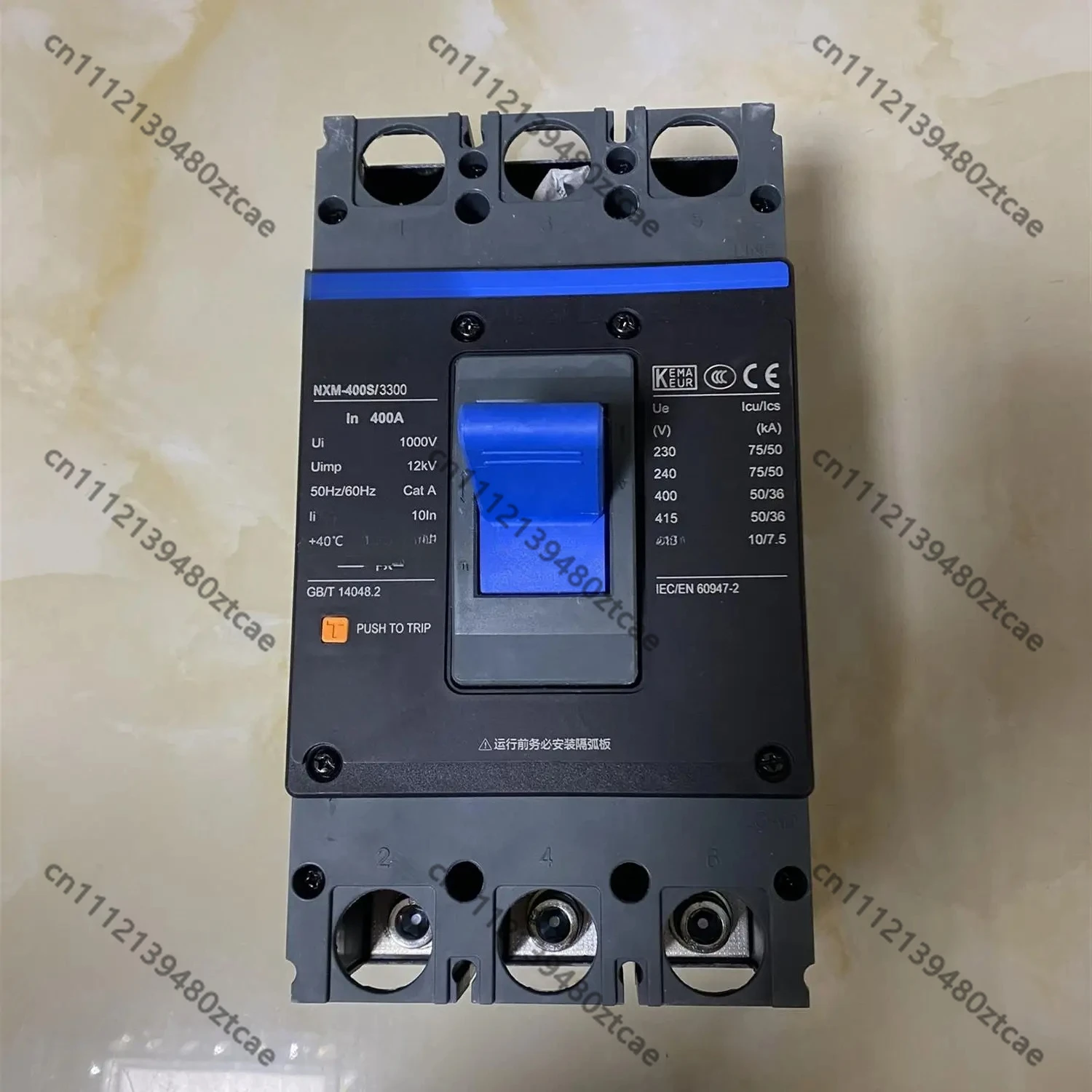 400A 500A 630A MCCB Molded Case Circuit Breaker 3P 4P Air Switch NM1 NXM Series Industrial Power Distribution Protection Switch